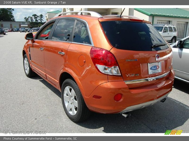 Sunburst Orange / Tan 2008 Saturn VUE XR
