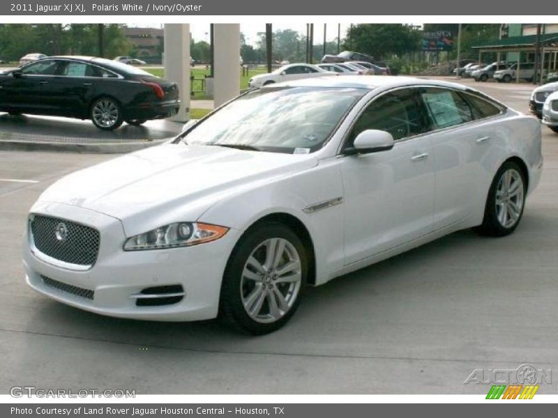 Polaris White / Ivory/Oyster 2011 Jaguar XJ XJ