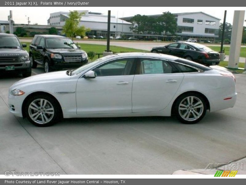 Polaris White / Ivory/Oyster 2011 Jaguar XJ XJ