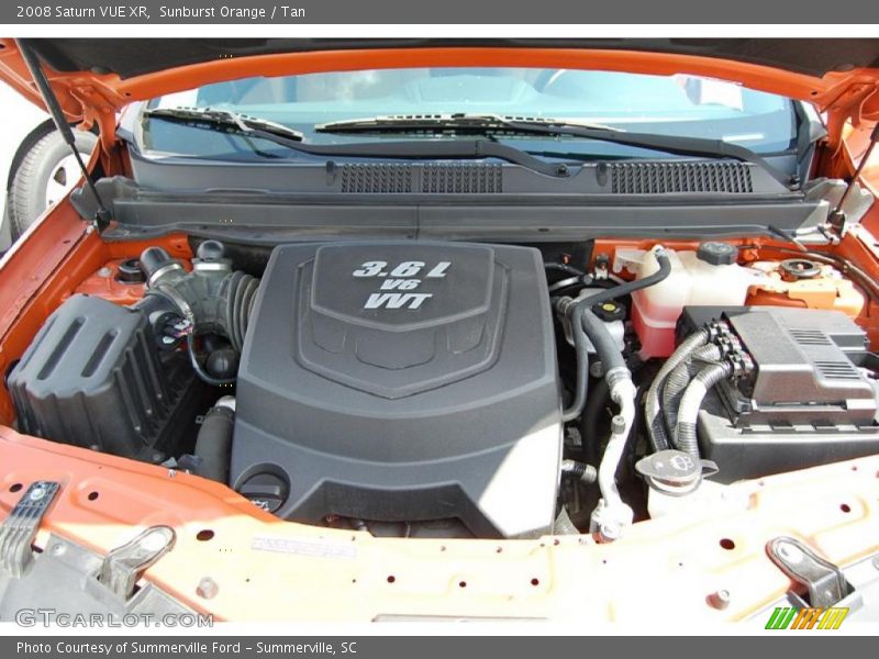 Sunburst Orange / Tan 2008 Saturn VUE XR