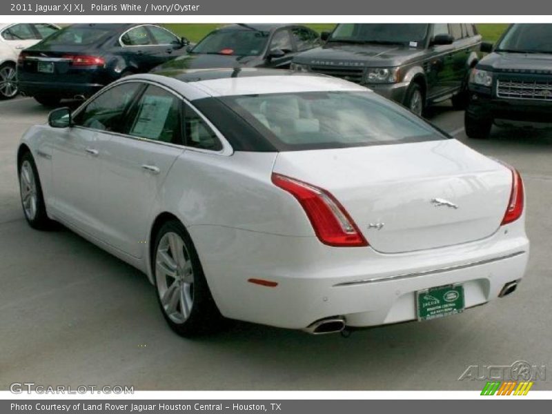 Polaris White / Ivory/Oyster 2011 Jaguar XJ XJ