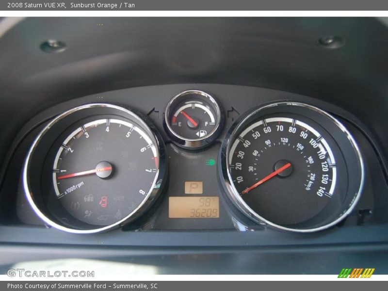 Sunburst Orange / Tan 2008 Saturn VUE XR