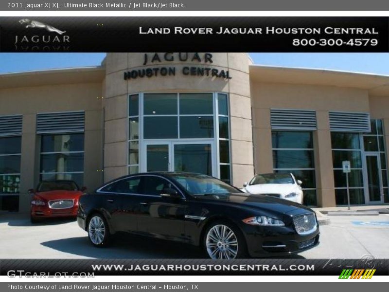 Ultimate Black Metallic / Jet Black/Jet Black 2011 Jaguar XJ XJ