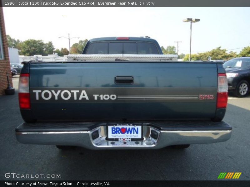  1996 T100 Truck SR5 Extended Cab 4x4 Evergreen Pearl Metallic
