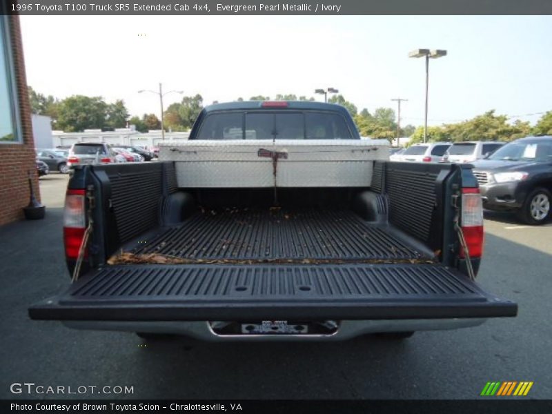 Evergreen Pearl Metallic / Ivory 1996 Toyota T100 Truck SR5 Extended Cab 4x4