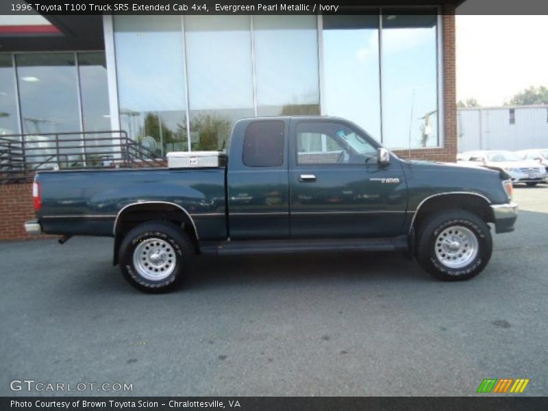  1996 T100 Truck SR5 Extended Cab 4x4 Evergreen Pearl Metallic