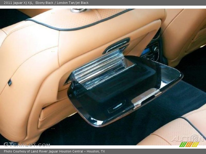Ebony Black / London Tan/Jet Black 2011 Jaguar XJ XJL