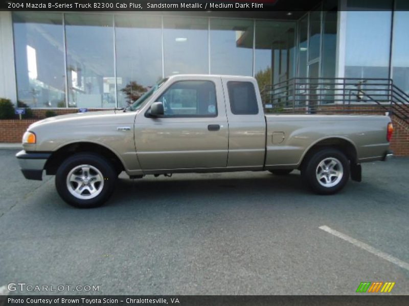 Sandstorm Metallic / Medium Dark Flint 2004 Mazda B-Series Truck B2300 Cab Plus
