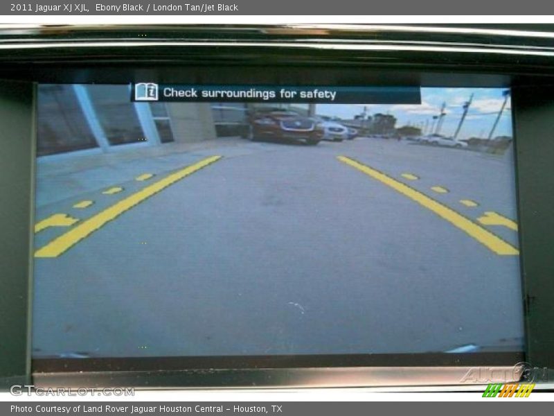 Ebony Black / London Tan/Jet Black 2011 Jaguar XJ XJL