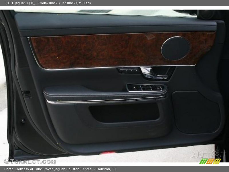 Ebony Black / Jet Black/Jet Black 2011 Jaguar XJ XJ