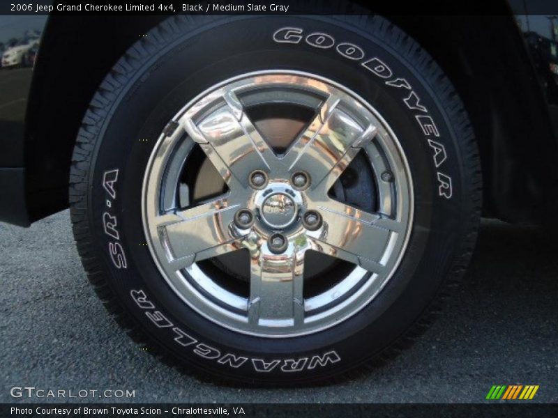 Black / Medium Slate Gray 2006 Jeep Grand Cherokee Limited 4x4