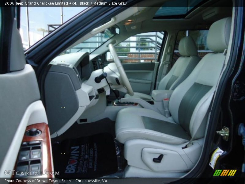 Black / Medium Slate Gray 2006 Jeep Grand Cherokee Limited 4x4