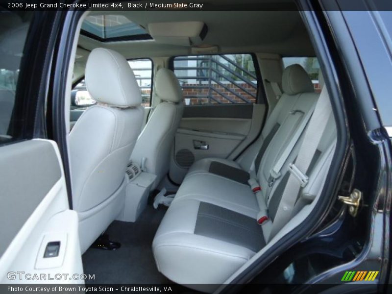Black / Medium Slate Gray 2006 Jeep Grand Cherokee Limited 4x4