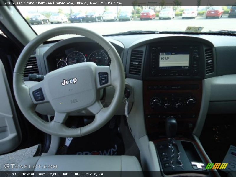 Black / Medium Slate Gray 2006 Jeep Grand Cherokee Limited 4x4