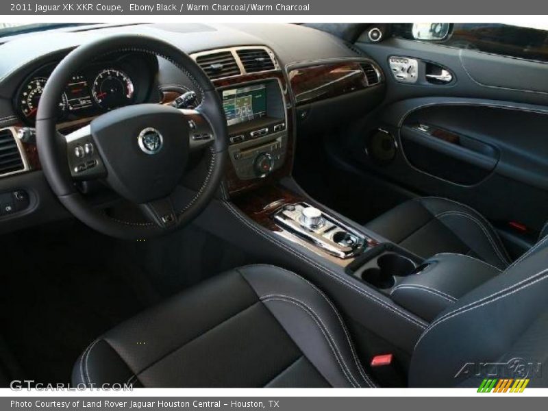 Ebony Black / Warm Charcoal/Warm Charcoal 2011 Jaguar XK XKR Coupe