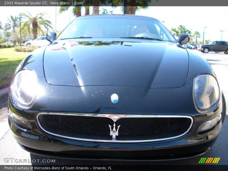 Nero (Black) / Cuoio 2003 Maserati Spyder GT