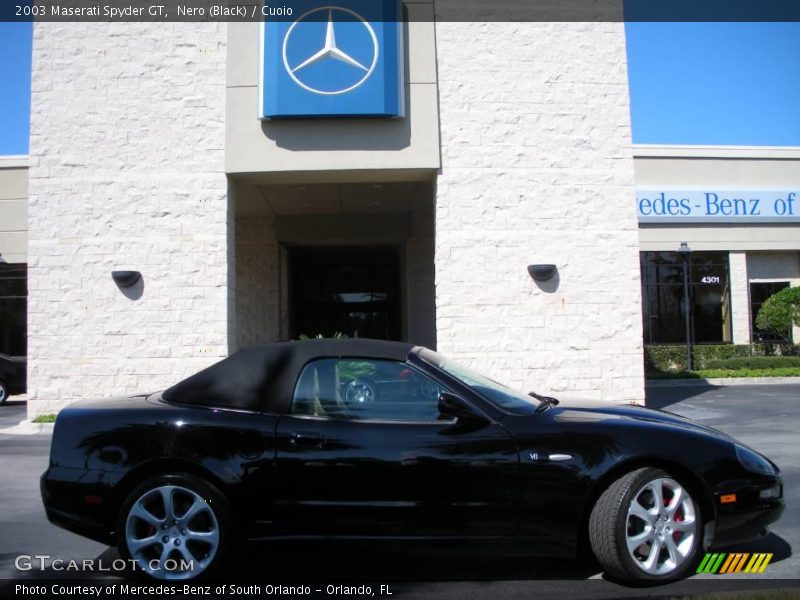 Nero (Black) / Cuoio 2003 Maserati Spyder GT