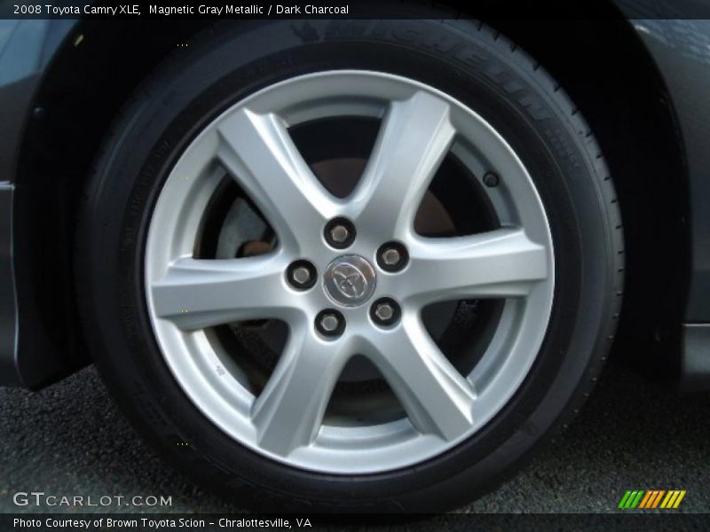 Magnetic Gray Metallic / Dark Charcoal 2008 Toyota Camry XLE