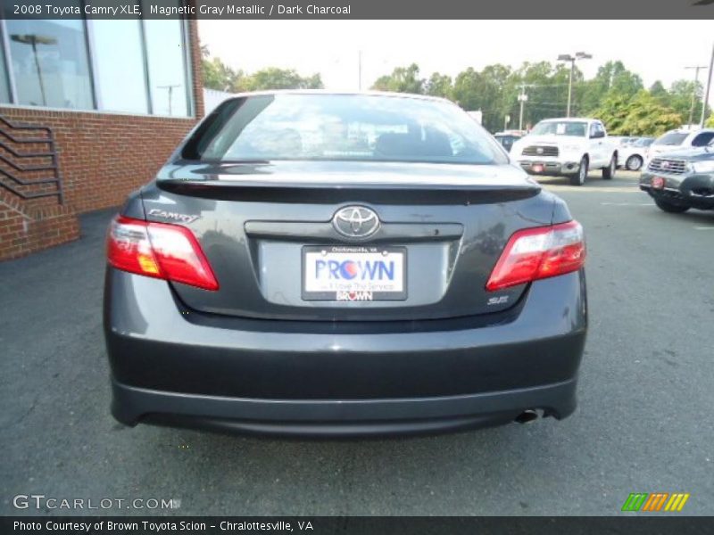 Magnetic Gray Metallic / Dark Charcoal 2008 Toyota Camry XLE