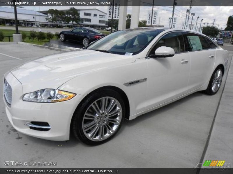 Polaris White / Ivory/Oyster 2011 Jaguar XJ XJL Supercharged