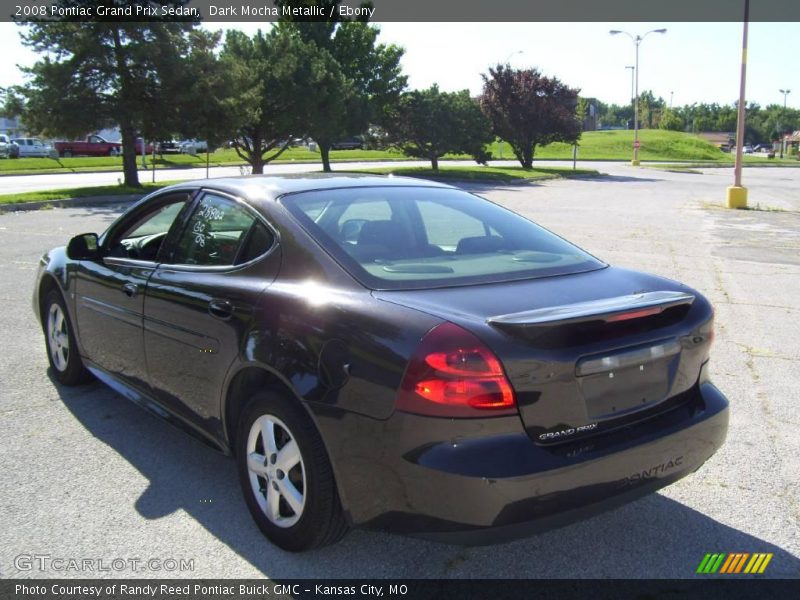 Dark Mocha Metallic / Ebony 2008 Pontiac Grand Prix Sedan