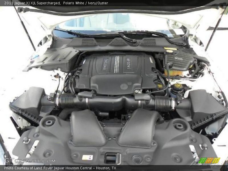 Polaris White / Ivory/Oyster 2011 Jaguar XJ XJL Supercharged