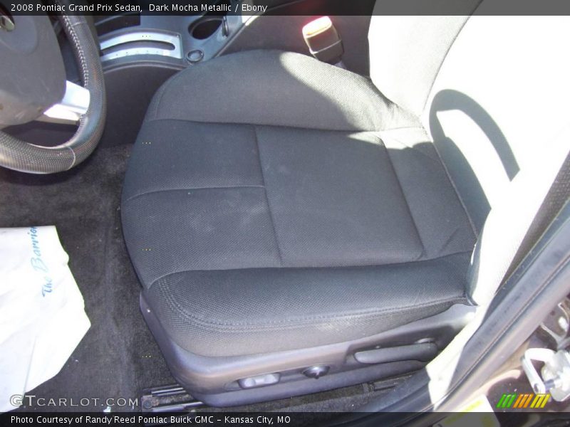 Dark Mocha Metallic / Ebony 2008 Pontiac Grand Prix Sedan