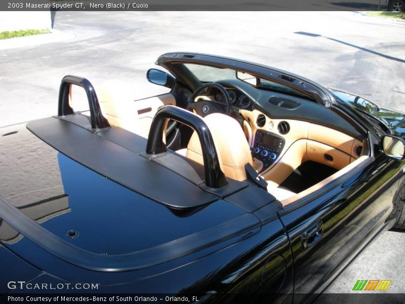 Nero (Black) / Cuoio 2003 Maserati Spyder GT