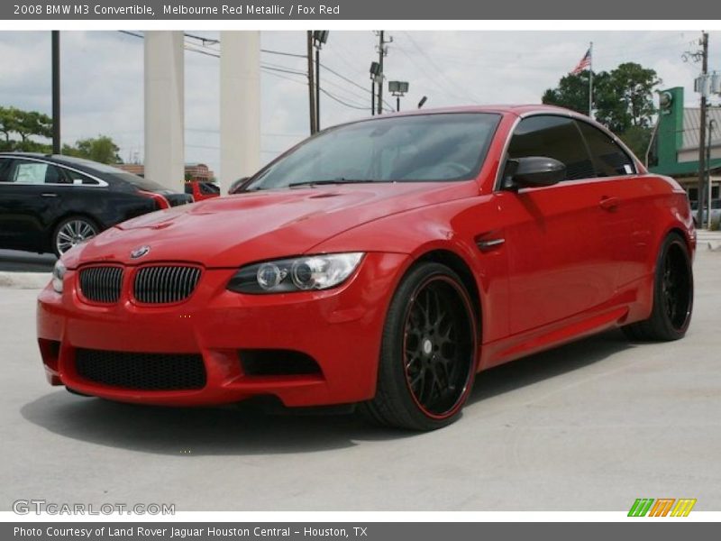 Melbourne Red Metallic / Fox Red 2008 BMW M3 Convertible