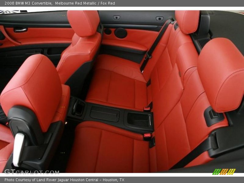Melbourne Red Metallic / Fox Red 2008 BMW M3 Convertible