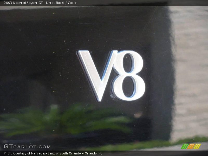 Nero (Black) / Cuoio 2003 Maserati Spyder GT