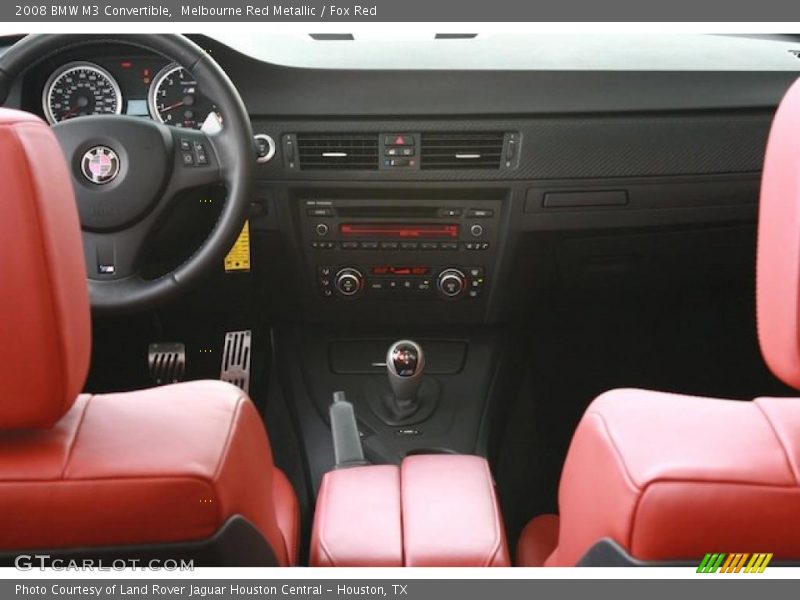 Melbourne Red Metallic / Fox Red 2008 BMW M3 Convertible