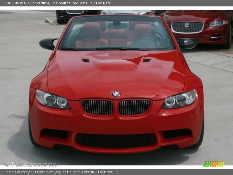 Melbourne Red Metallic / Fox Red 2008 BMW M3 Convertible