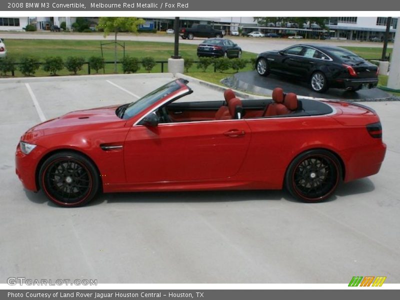 Melbourne Red Metallic / Fox Red 2008 BMW M3 Convertible