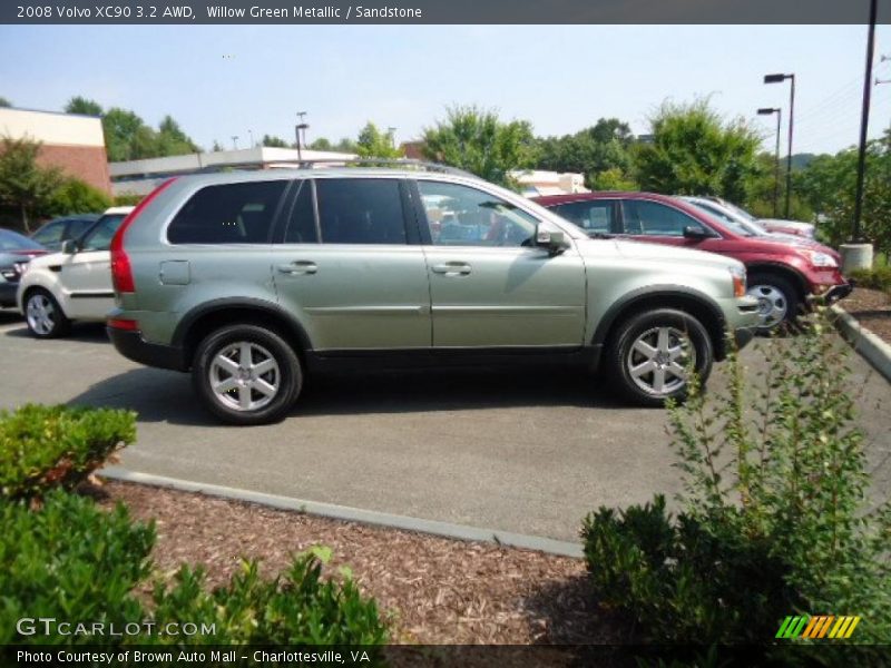 Willow Green Metallic / Sandstone 2008 Volvo XC90 3.2 AWD