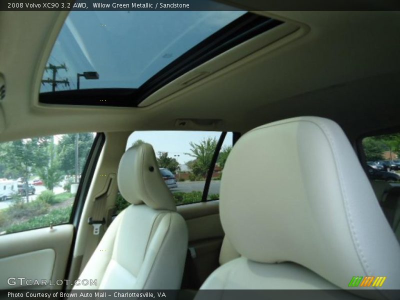 Willow Green Metallic / Sandstone 2008 Volvo XC90 3.2 AWD
