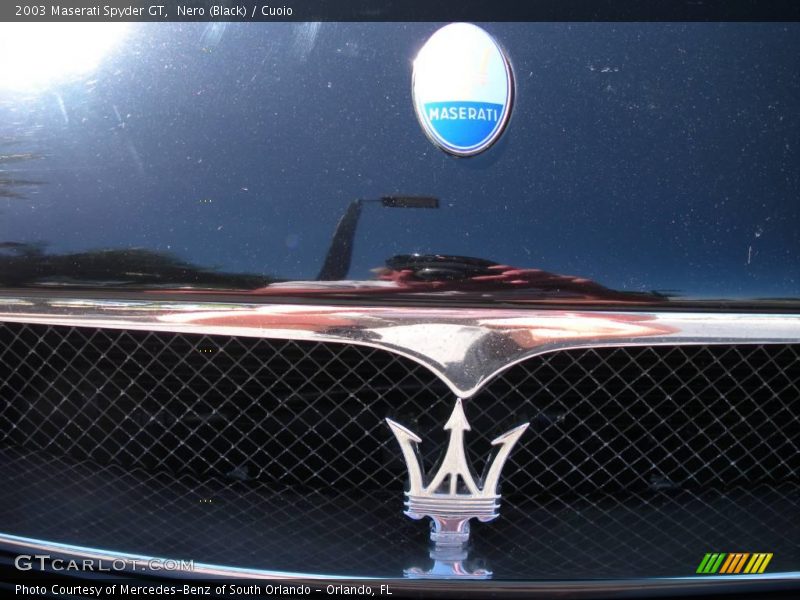 Nero (Black) / Cuoio 2003 Maserati Spyder GT