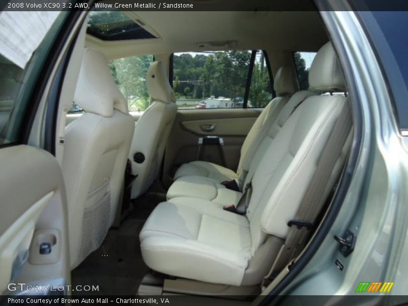 Willow Green Metallic / Sandstone 2008 Volvo XC90 3.2 AWD