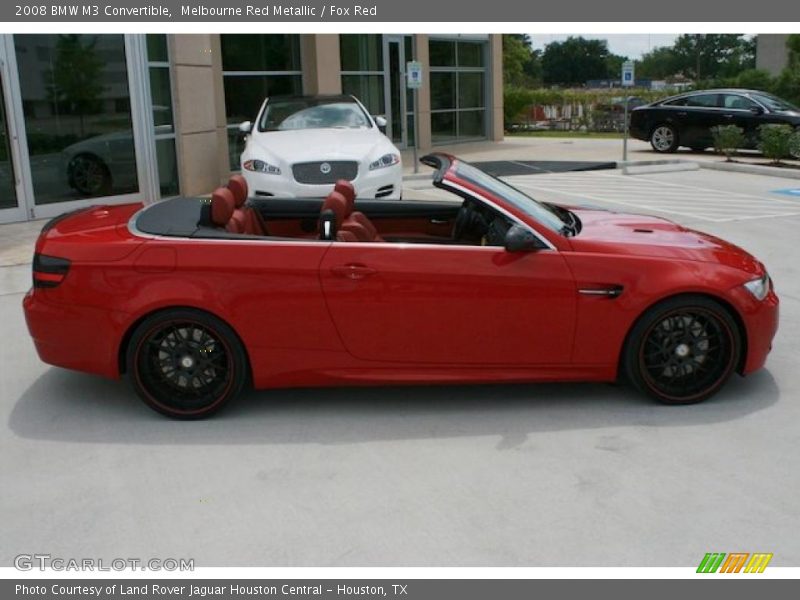 Melbourne Red Metallic / Fox Red 2008 BMW M3 Convertible