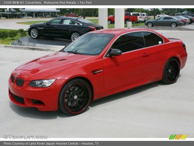 Melbourne Red Metallic / Fox Red 2008 BMW M3 Convertible