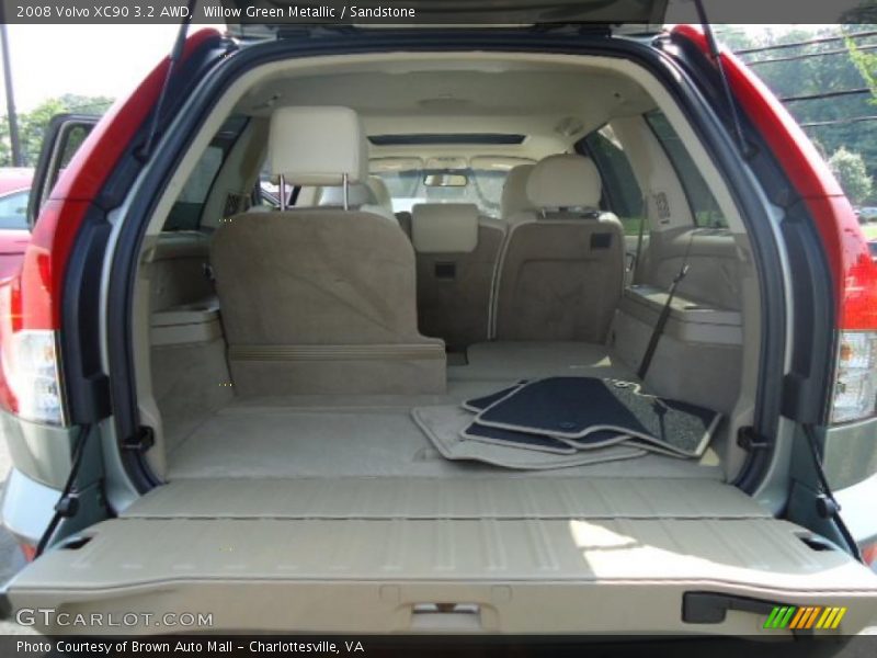 Willow Green Metallic / Sandstone 2008 Volvo XC90 3.2 AWD