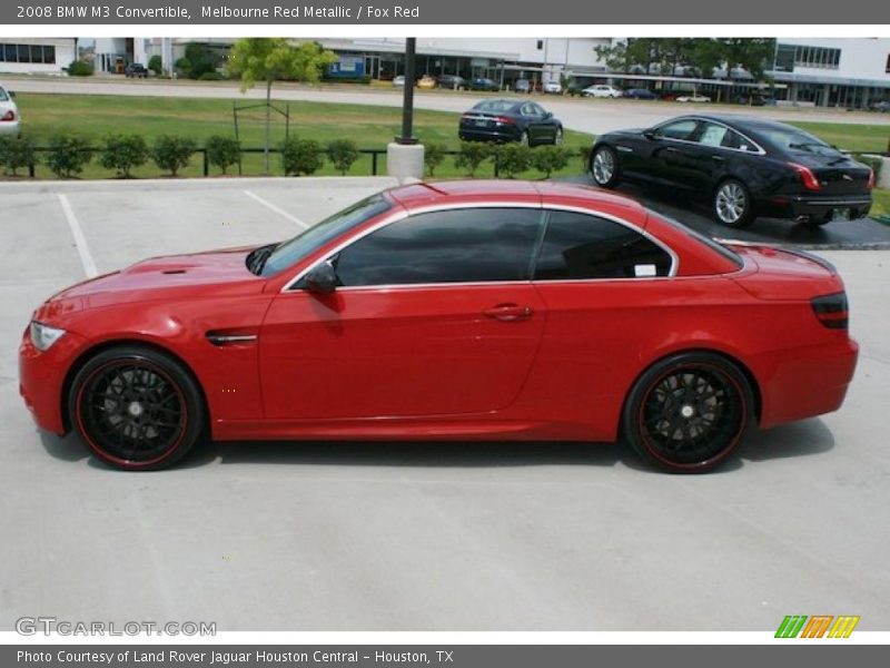 Melbourne Red Metallic / Fox Red 2008 BMW M3 Convertible