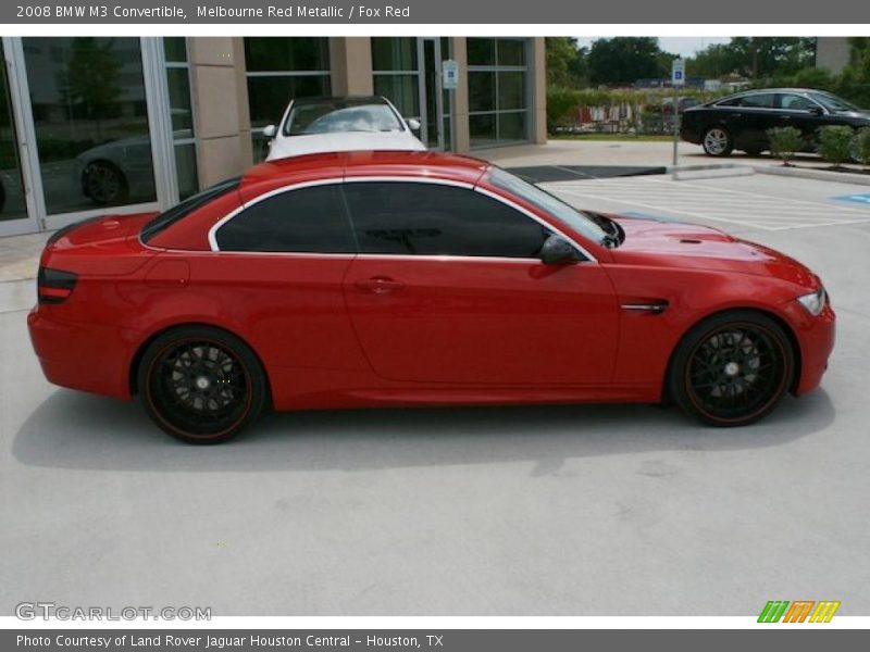 Melbourne Red Metallic / Fox Red 2008 BMW M3 Convertible