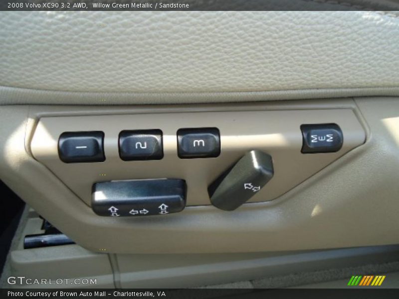 Willow Green Metallic / Sandstone 2008 Volvo XC90 3.2 AWD