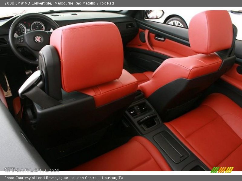 Melbourne Red Metallic / Fox Red 2008 BMW M3 Convertible