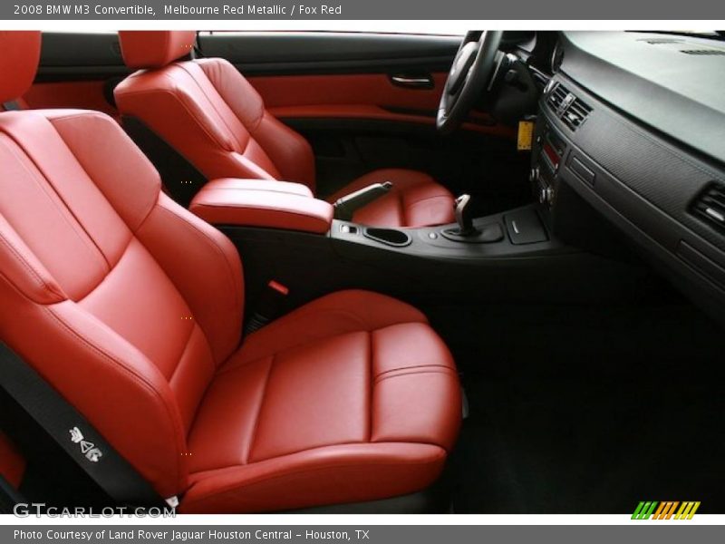 Melbourne Red Metallic / Fox Red 2008 BMW M3 Convertible