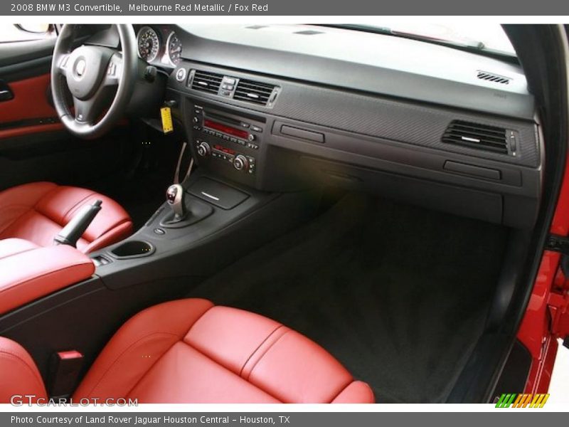 Melbourne Red Metallic / Fox Red 2008 BMW M3 Convertible