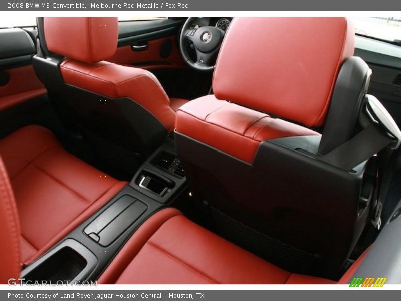 Melbourne Red Metallic / Fox Red 2008 BMW M3 Convertible