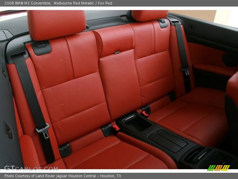 Melbourne Red Metallic / Fox Red 2008 BMW M3 Convertible
