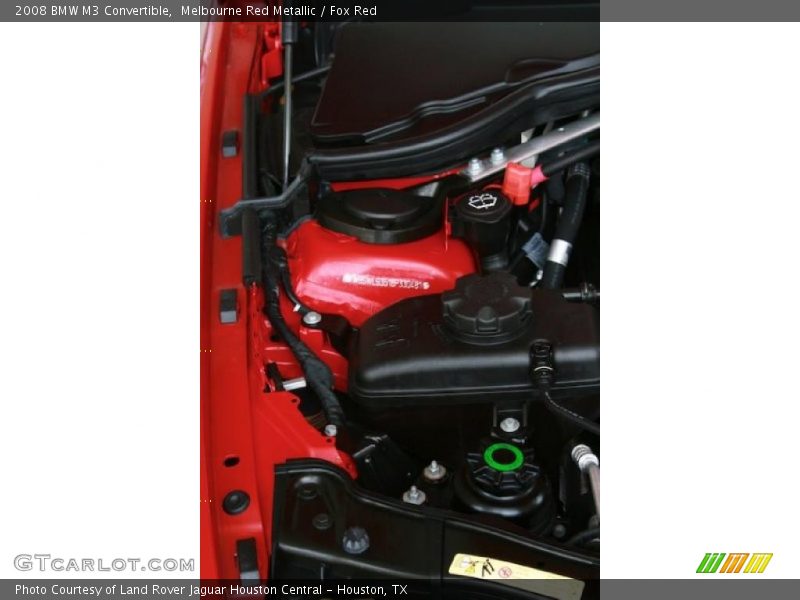 Melbourne Red Metallic / Fox Red 2008 BMW M3 Convertible